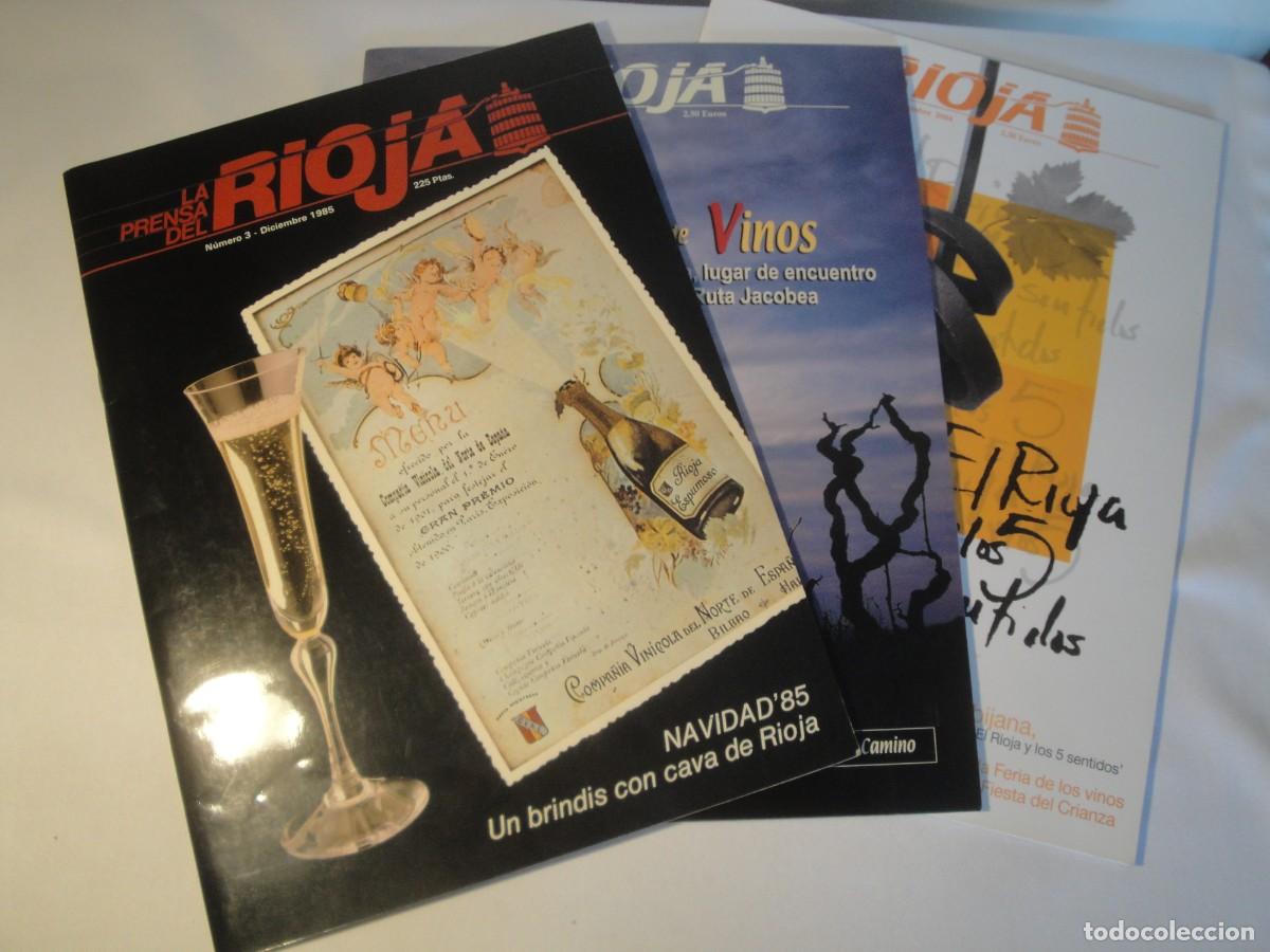 Collezionismo di Riviste e Giornali: 3 Revistas: La Prensa del Rioja. Nuevas.