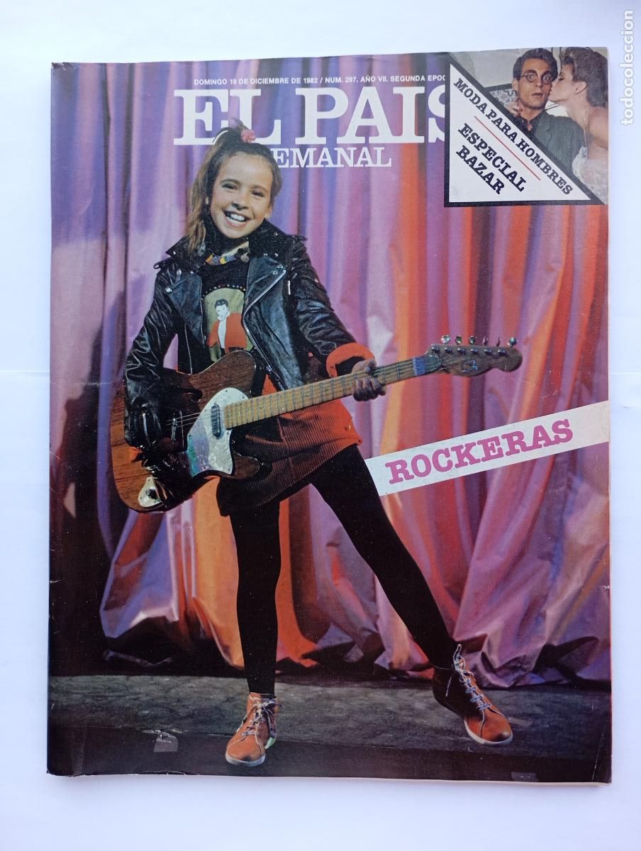 Coleccionismo de Revistas y Peri&oacute;dicos: REVISTA EL PA&Iacute;S SEMANAL N&ordm; 297. 19 DICIEMBRE 1982. ESPECIAL BAZAR. ROCKERAS. TDKC27