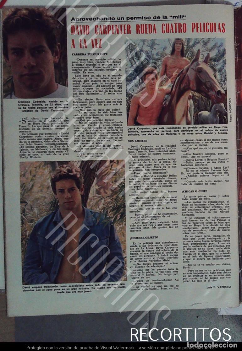 Coleccionismo de revistas y peri&oacute;dicos: david carpenter tarzan - Foto 1