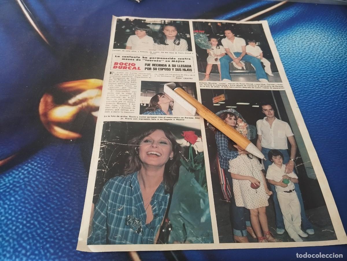 Coleccionismo de Revistas y Peri&oacute;dicos: ROCIO DURCAL RECORTE REVISTA 1978