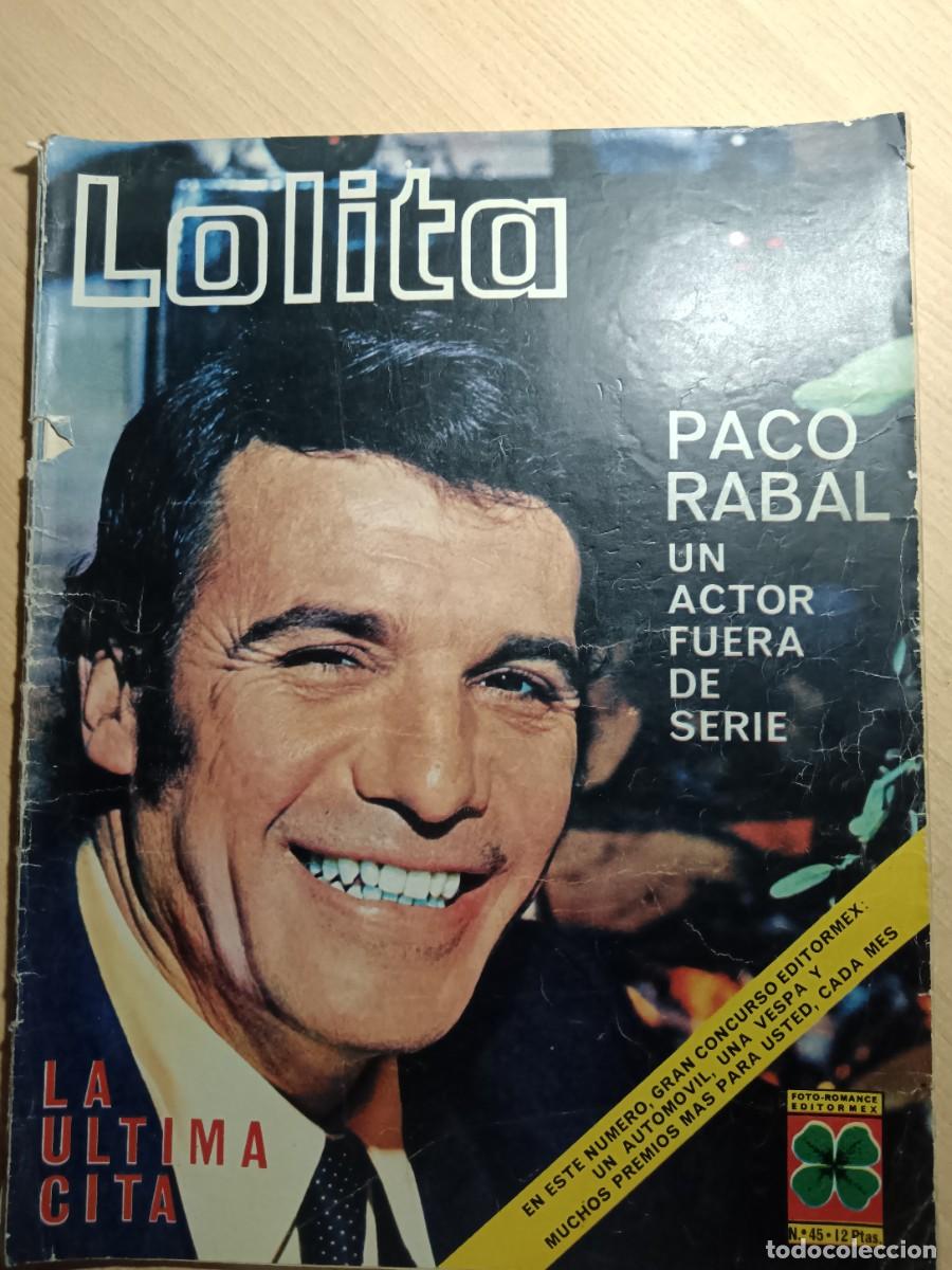 Collectionnisme de Revues et Journaux: Revista Lolita. Paco Rabal