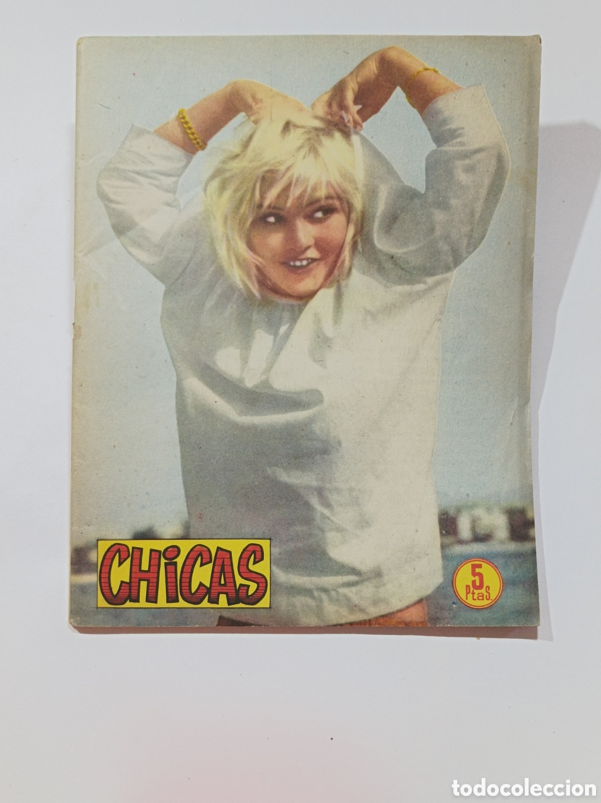 Coleccionismo de revistas y peri&oacute;dicos: REVISTA CHICAS 461. LICOR 43 PUBLICIDAD REVERSO. 1959. MUY BUEN ESTADO. TIRADA MUY REDUCIDA.