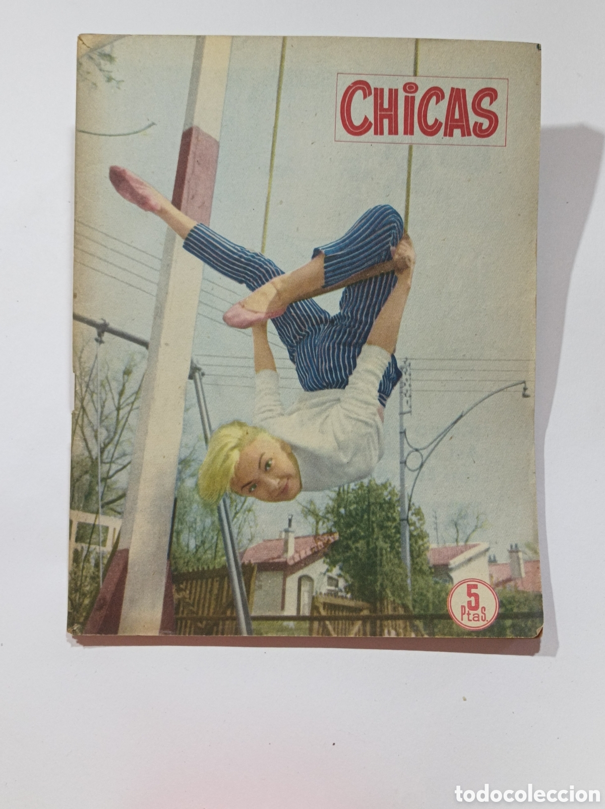Coleccionismo de revistas y peri&oacute;dicos: REVISTA CHICAS 462. LICOR 43 PUBLICIDAD REVERSO. 1959. MUY BUEN ESTADO. TIRADA MUY REDUCIDA.