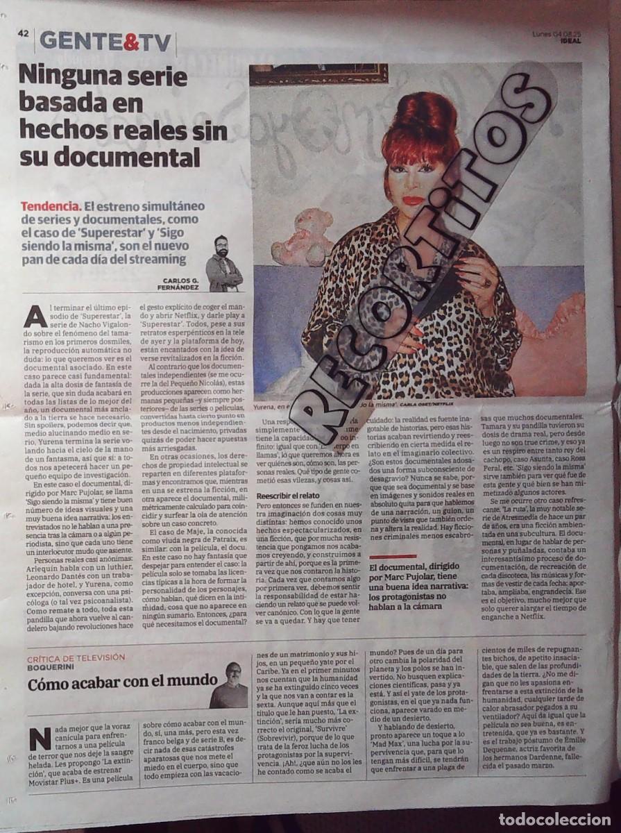 Coleccionismo de Revistas y Peri&oacute;dicos: tamara yurena ambar no cambie