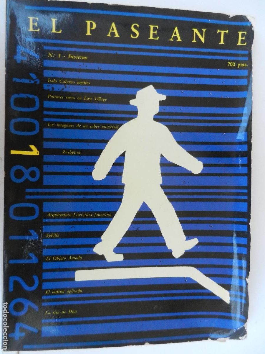 Coleccionismo de Revistas y Peri&oacute;dicos: EL PASEANTE REVISTA N&ordm; 1 - INVIERNO 1985 - PUBLICACION TRIMESTRAL -Ediciones Siruela. VER INDICE