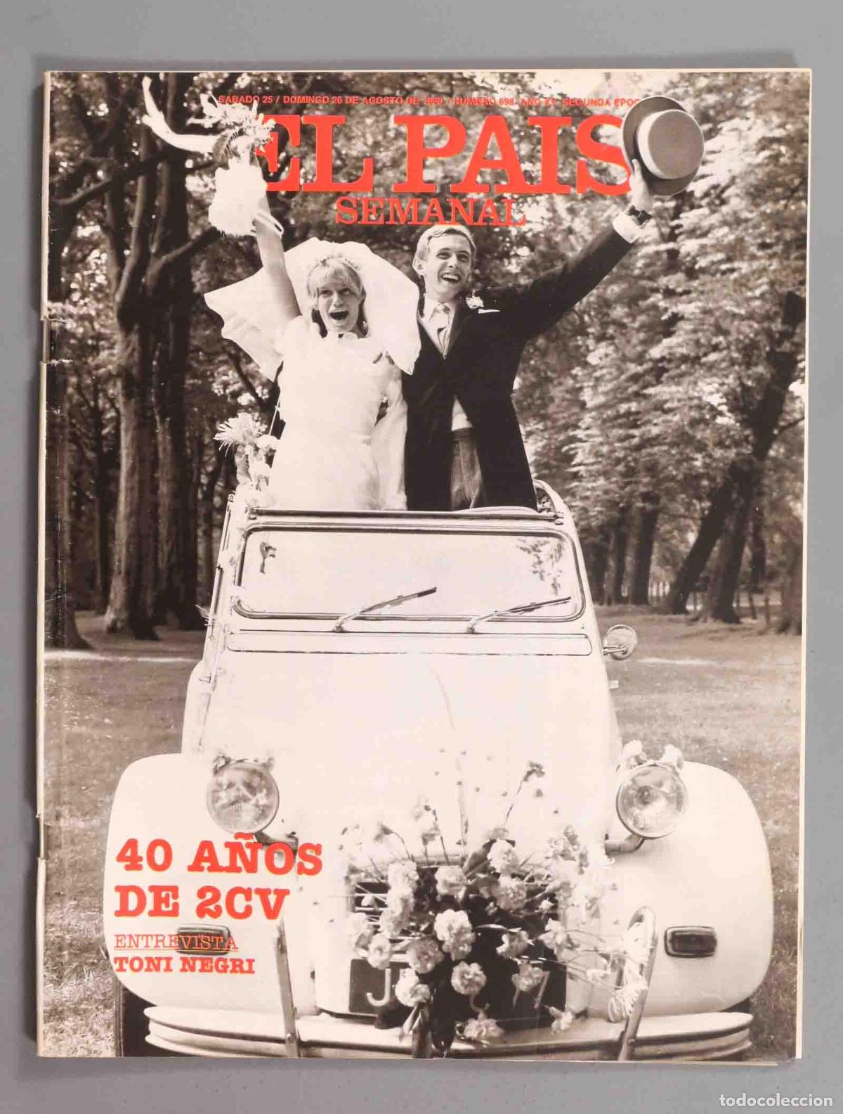 Coleccionismo de Revistas y Peri&oacute;dicos: EL PAIS SEMANAL. 698