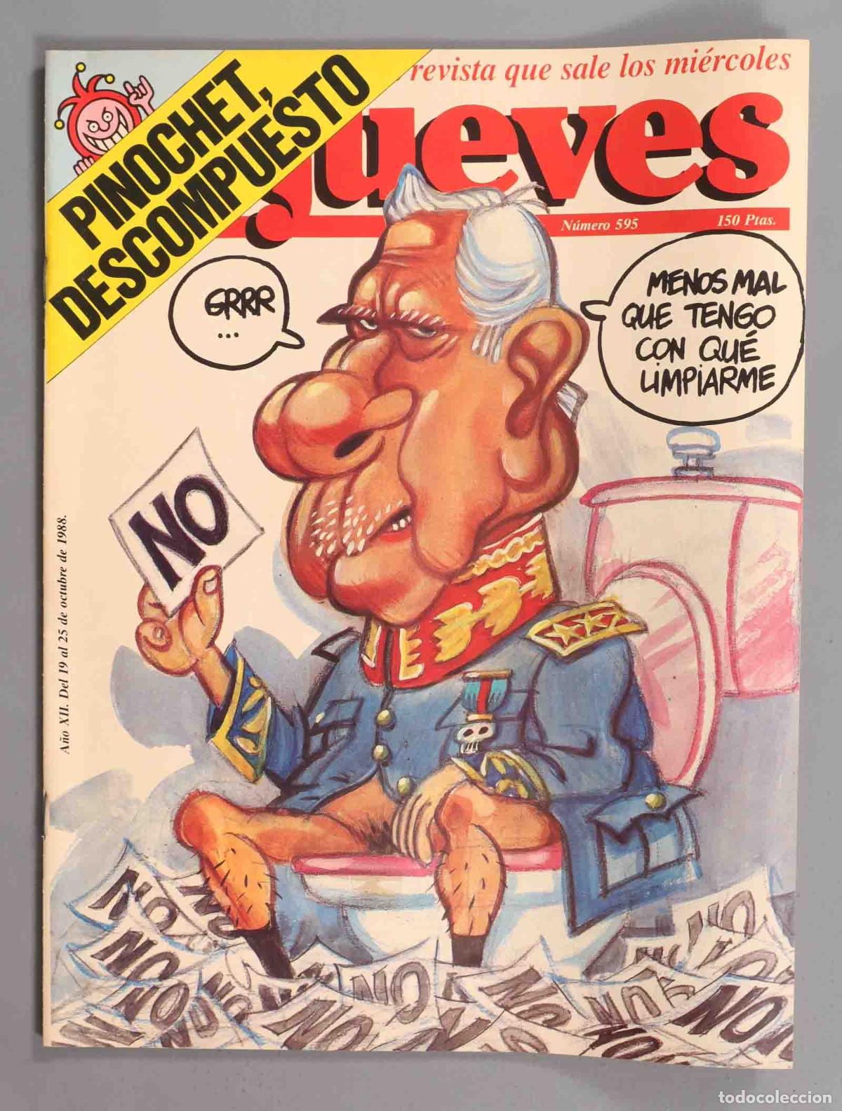 Coleccionismo de Revistas y Peri&oacute;dicos: JUEVES. PINOCHE. 595