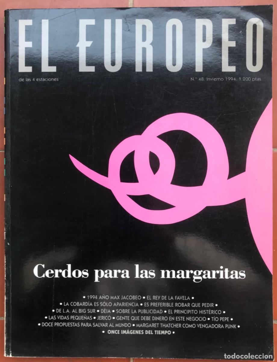 Coleccionismo de Revistas y Peri&oacute;dicos: Revista: EL EUROPEO de las 4 estaciones -N&ordm; 48 Invierno 1994 - - VER SUMARIO
