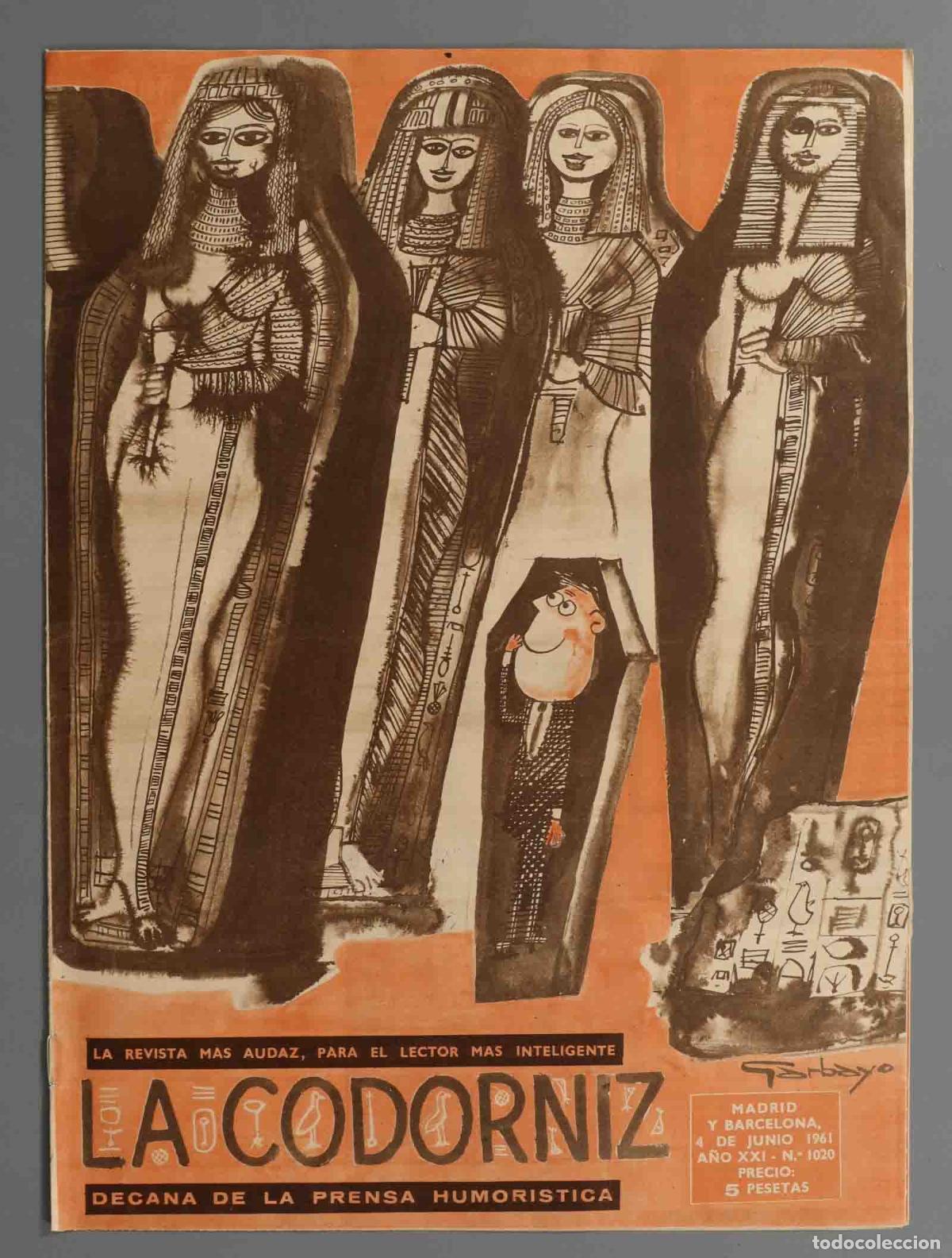 Coleccionismo de Revistas y Peri&oacute;dicos: LA CODORNIZ. 1961. 1020.
