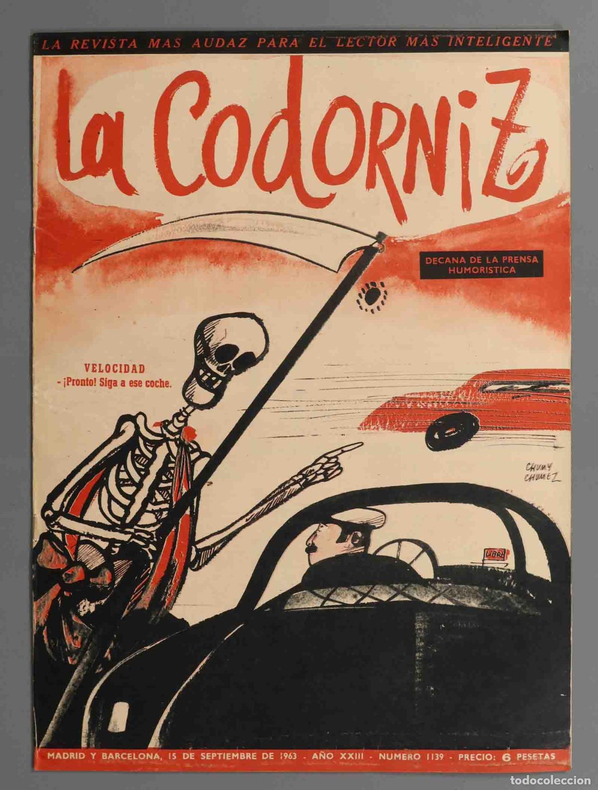 Coleccionismo de Revistas y Peri&oacute;dicos: LA CODORNIZ. 1963. 1139.