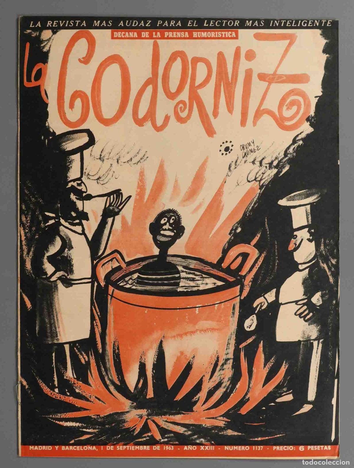 Coleccionismo de Revistas y Peri&oacute;dicos: LA CODORNIZ. 1963. 1137.