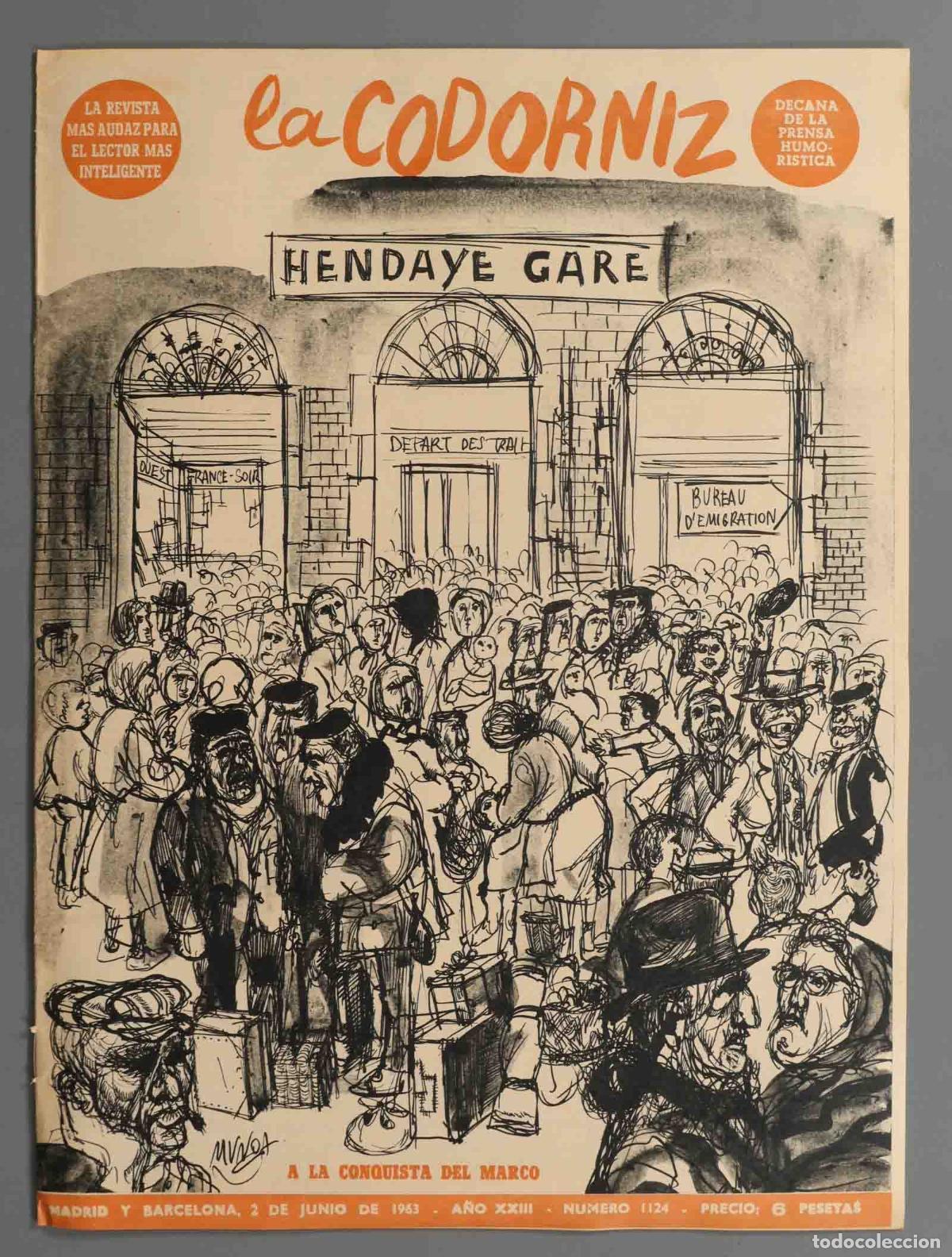 Coleccionismo de Revistas y Peri&oacute;dicos: LA CODORNIZ. 1963. 1124.