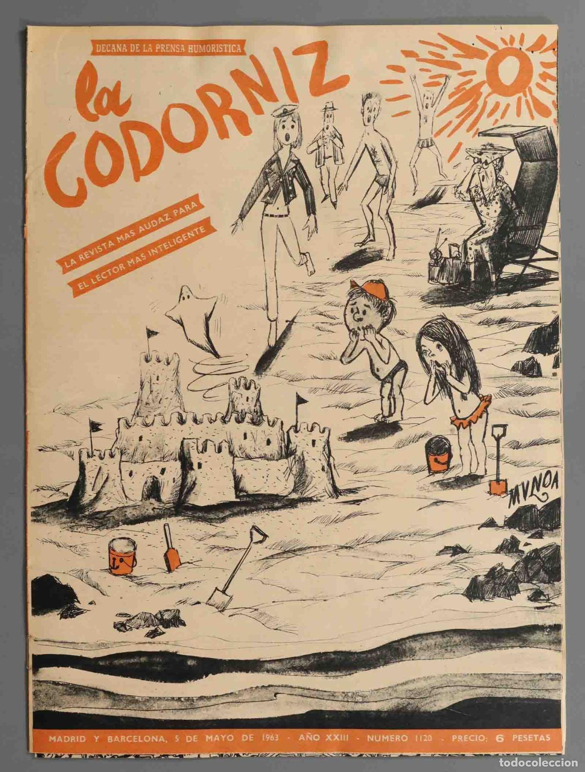 Coleccionismo de Revistas y Peri&oacute;dicos: LA CODORNIZ. 1963. 1120.