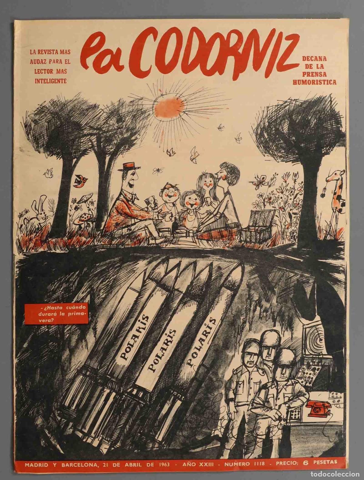 Coleccionismo de Revistas y Peri&oacute;dicos: LA CODORNIZ. 1963. 1118.
