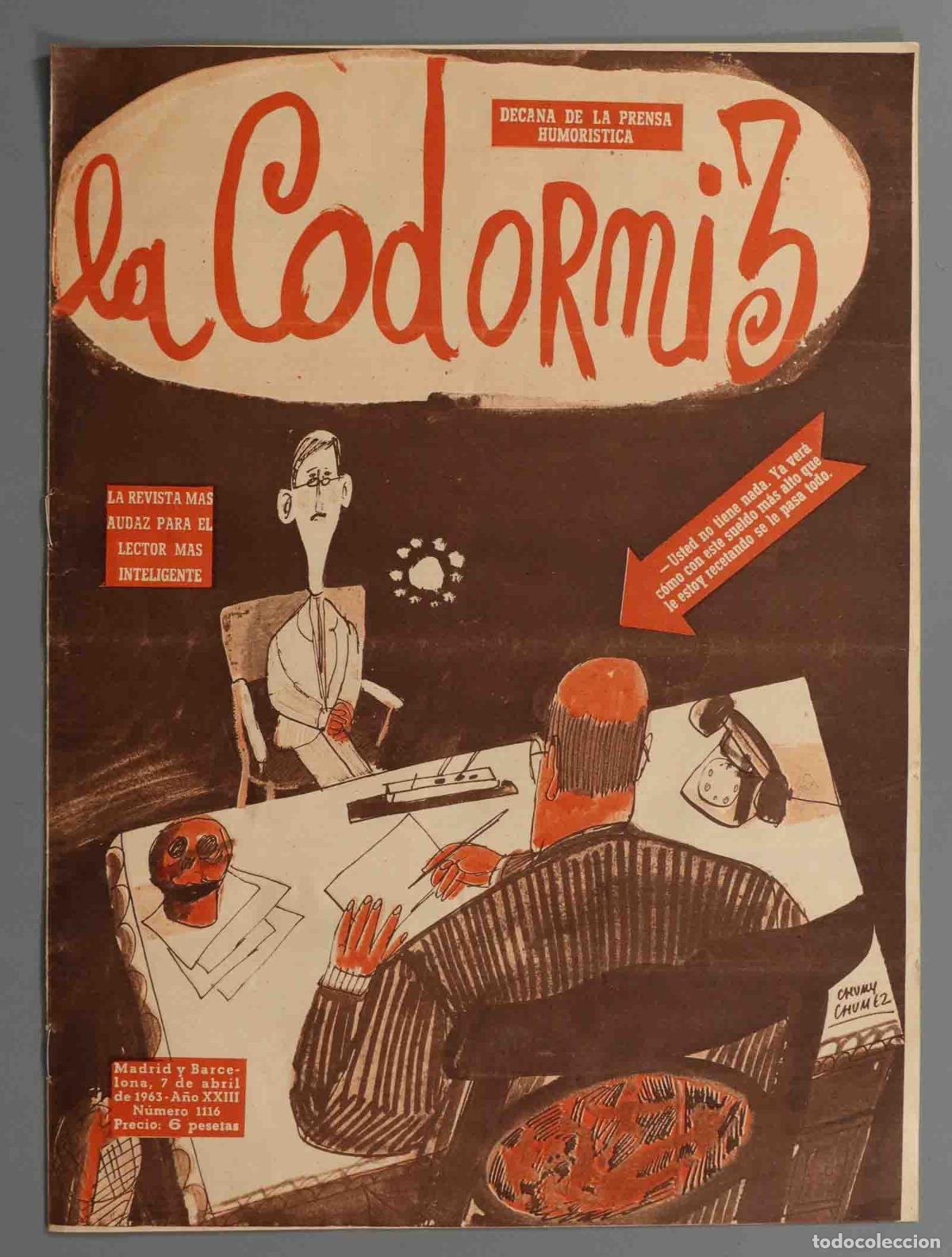 Coleccionismo de Revistas y Peri&oacute;dicos: LA CODORNIZ. 1963. 1116.