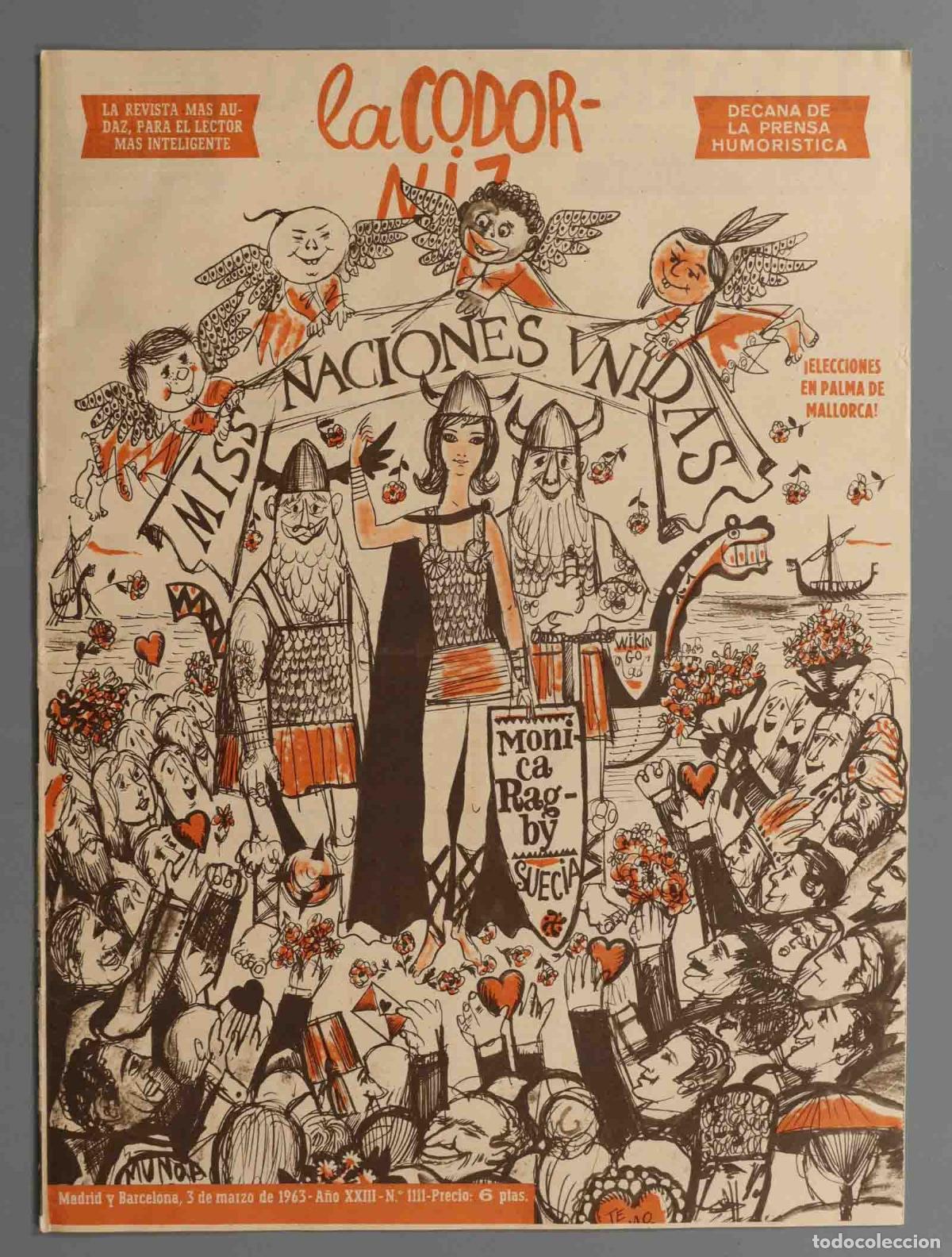 Coleccionismo de Revistas y Peri&oacute;dicos: LA CODORNIZ. 1963. 1111.