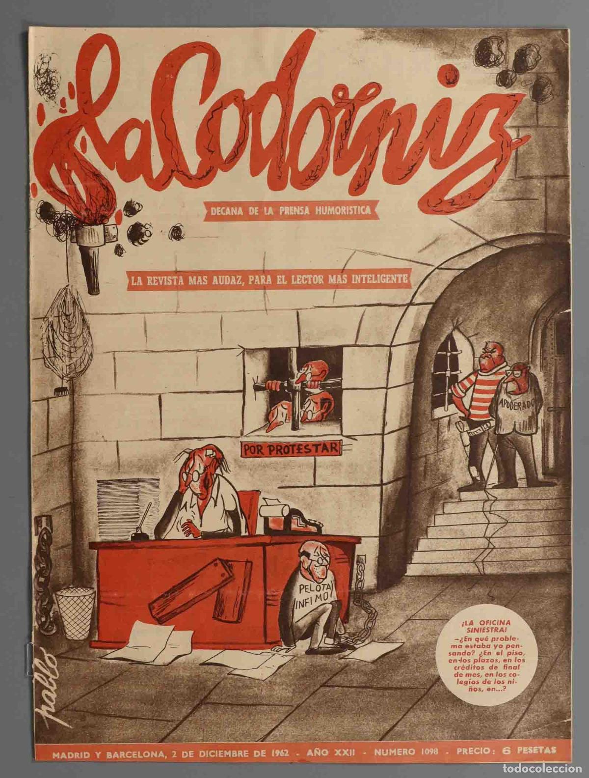 Coleccionismo de Revistas y Peri&oacute;dicos: LA CODORNIZ. 1962. 1098.