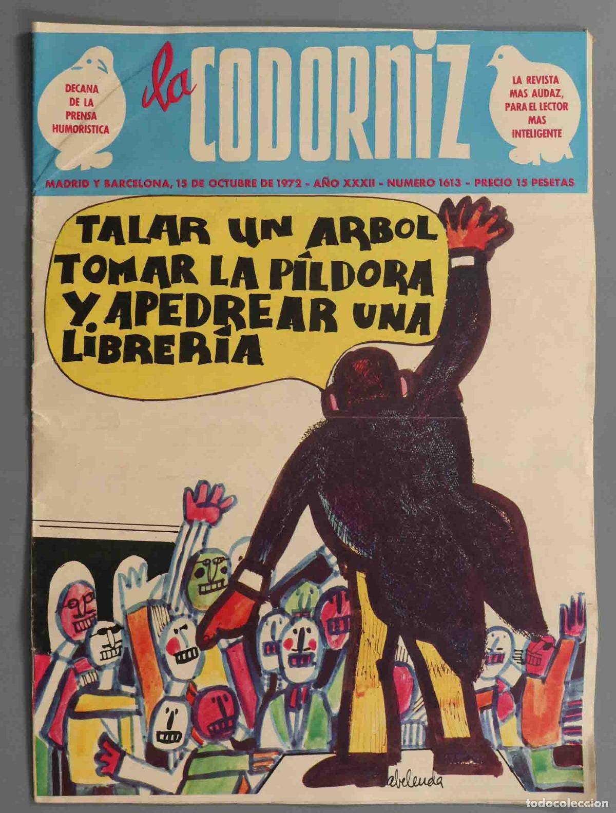 Coleccionismo de Revistas y Peri&oacute;dicos: LA CODORNIZ. 1972. 1613.
