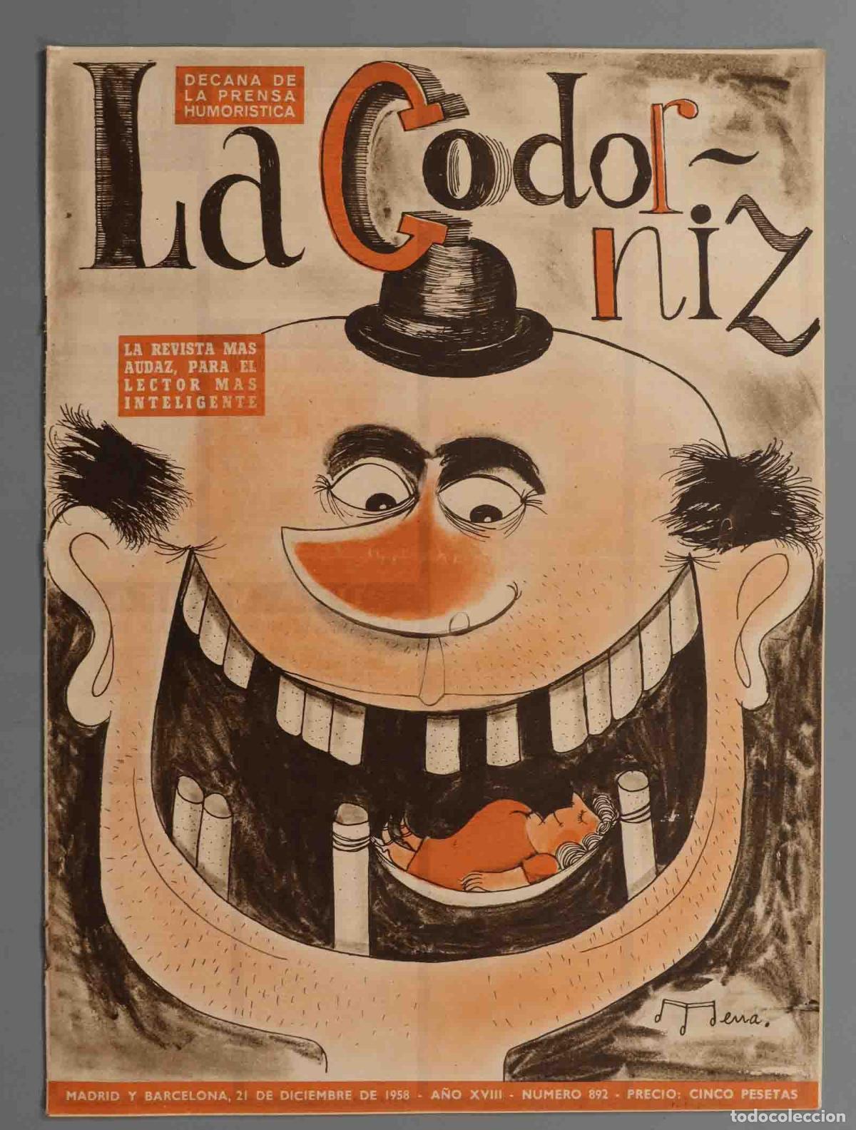 Coleccionismo de Revistas y Peri&oacute;dicos: LA CODORNIZ. 1958. 892.