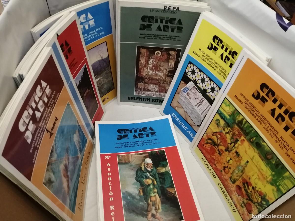 Collection Magazines and Newspapers: PACK 38 Revistas de numeraci&oacute;n no consecutiva CR&Iacute;TICA DE ARTE (03/1994 (N&ordm; 91) a 10-11/ 2003 N&ordm; 182)