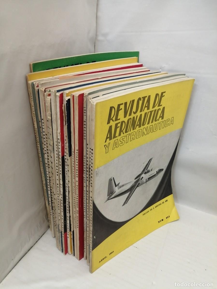 Collection Magazines and Newspapers: PACK 22 REVISTA DE AERON&Aacute;UTICA Y ASTRON&Aacute;UTICA: N&uacute;meros no consecutivos entre 1958 y 1974