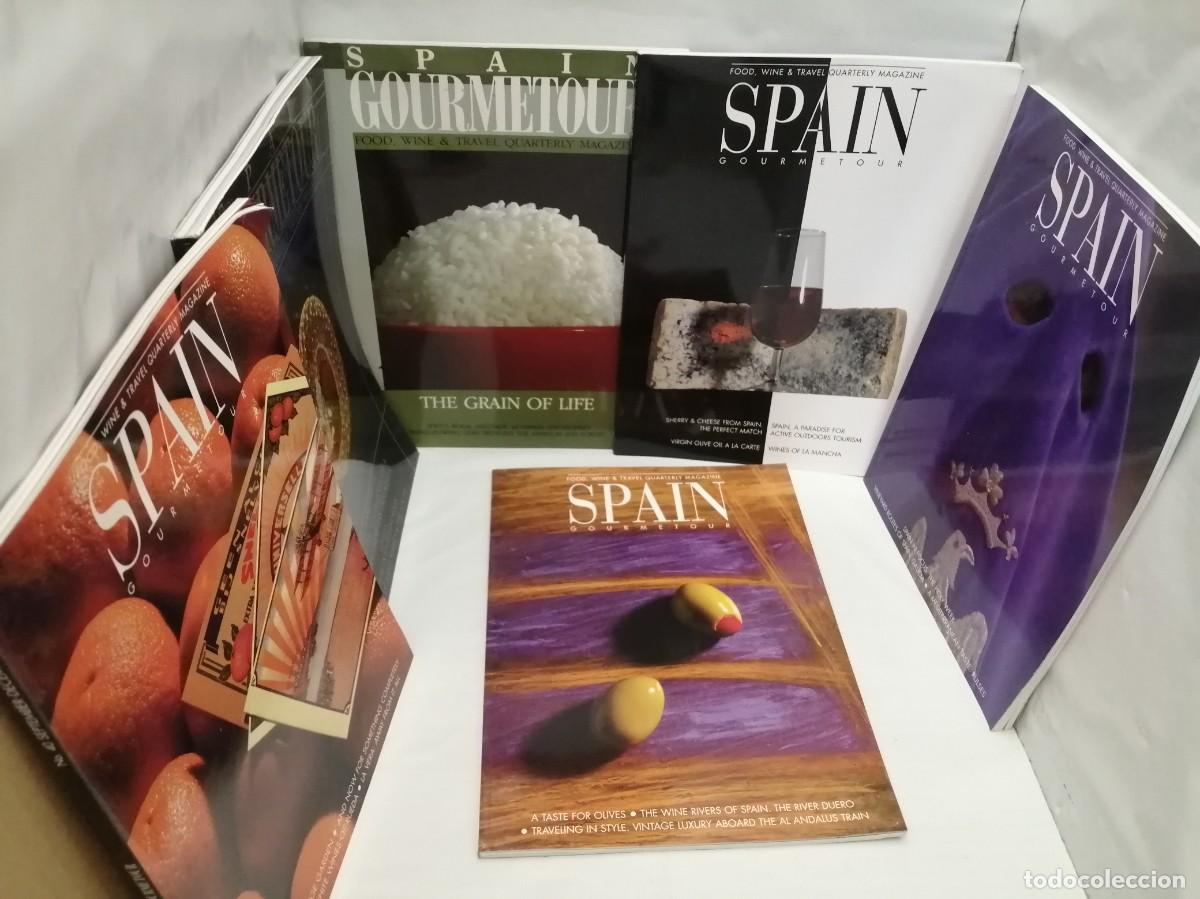 Collection Magazines and Newspapers: PACK 6 Revistas SPAIN GOURMETOUR de 1992 a 1997 con numeraci&oacute;n no consecutiva (English edition)