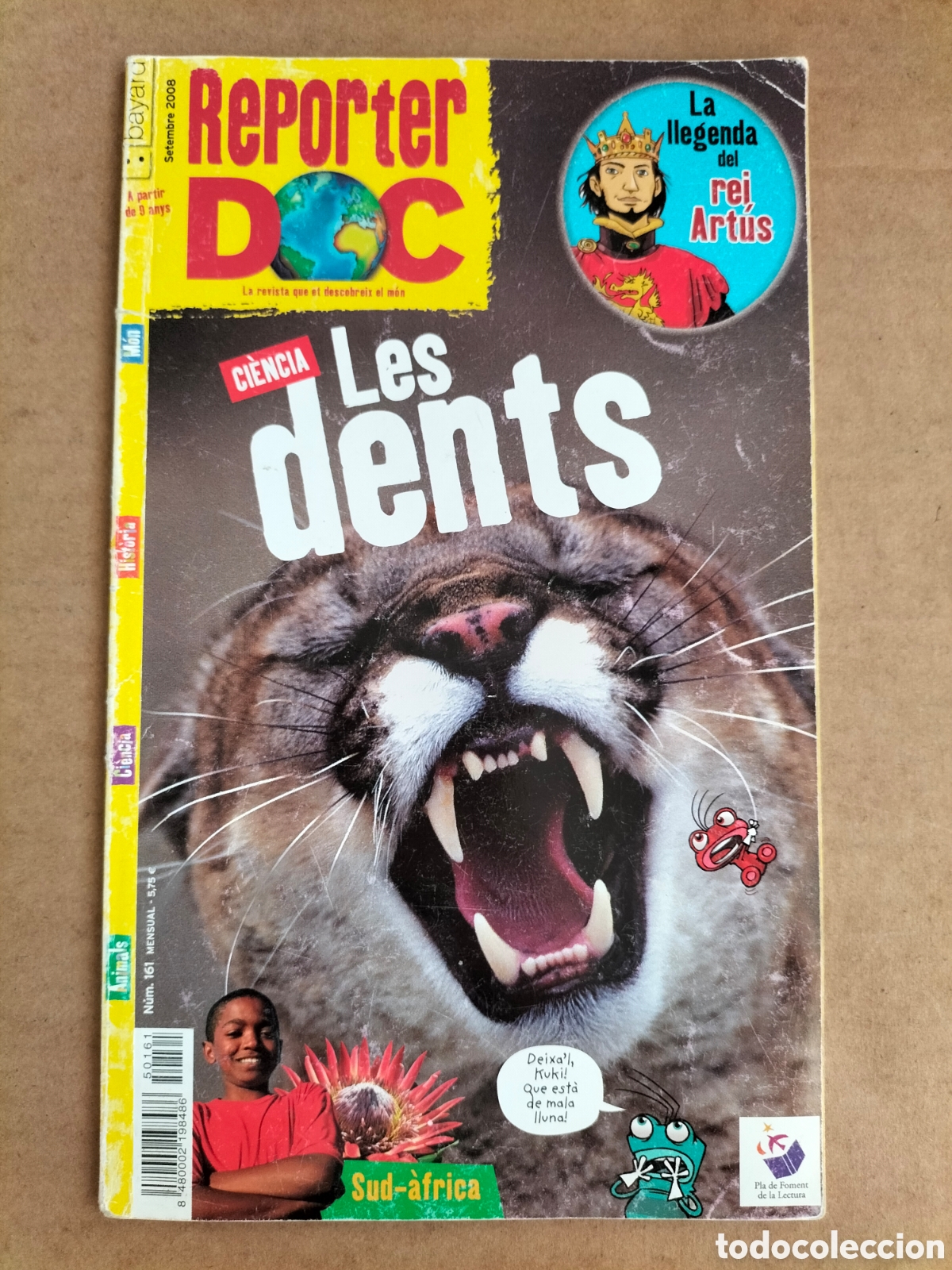 Collezionismo di Riviste e Giornali: Reporter doc. La revista que et descobreix el m&oacute;n. N&uacute;m 161. Setembre 2008. Bayard revistes.