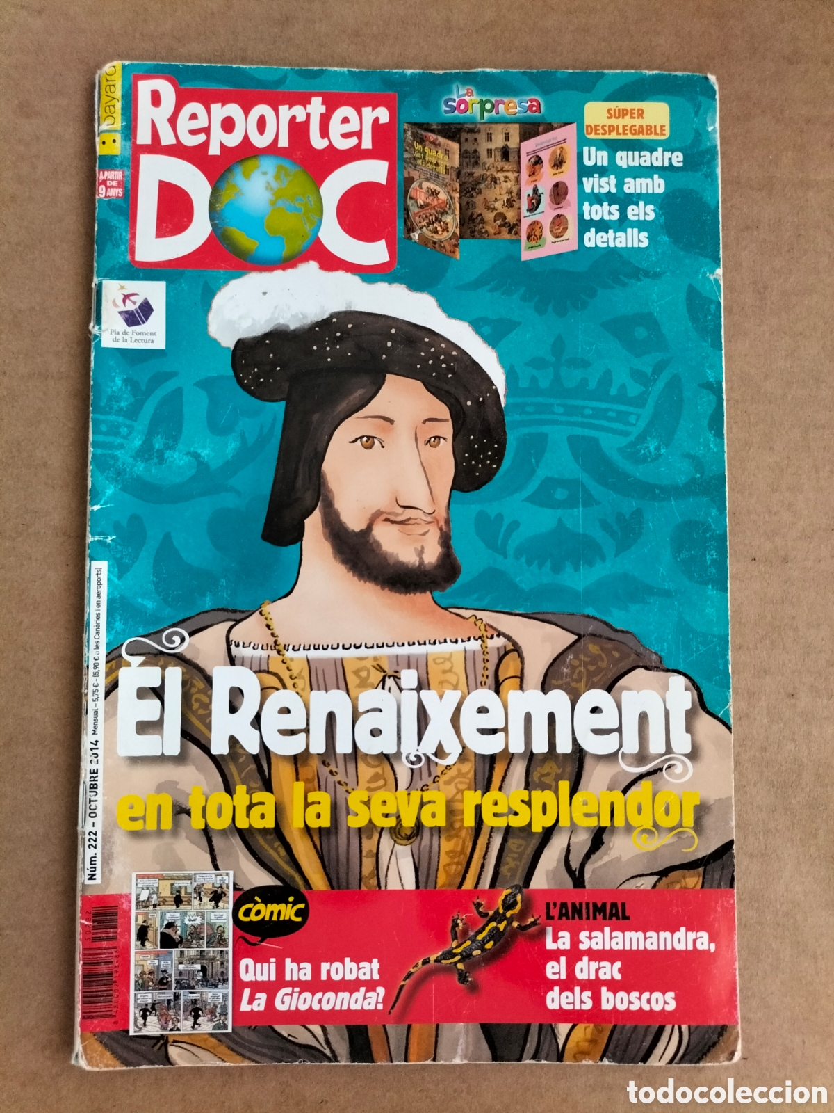 Collezionismo di Riviste e Giornali: Reporter doc. La revista que et descobreix el m&oacute;n. N&uacute;m 222. Octubre 2014. Bayard revistes