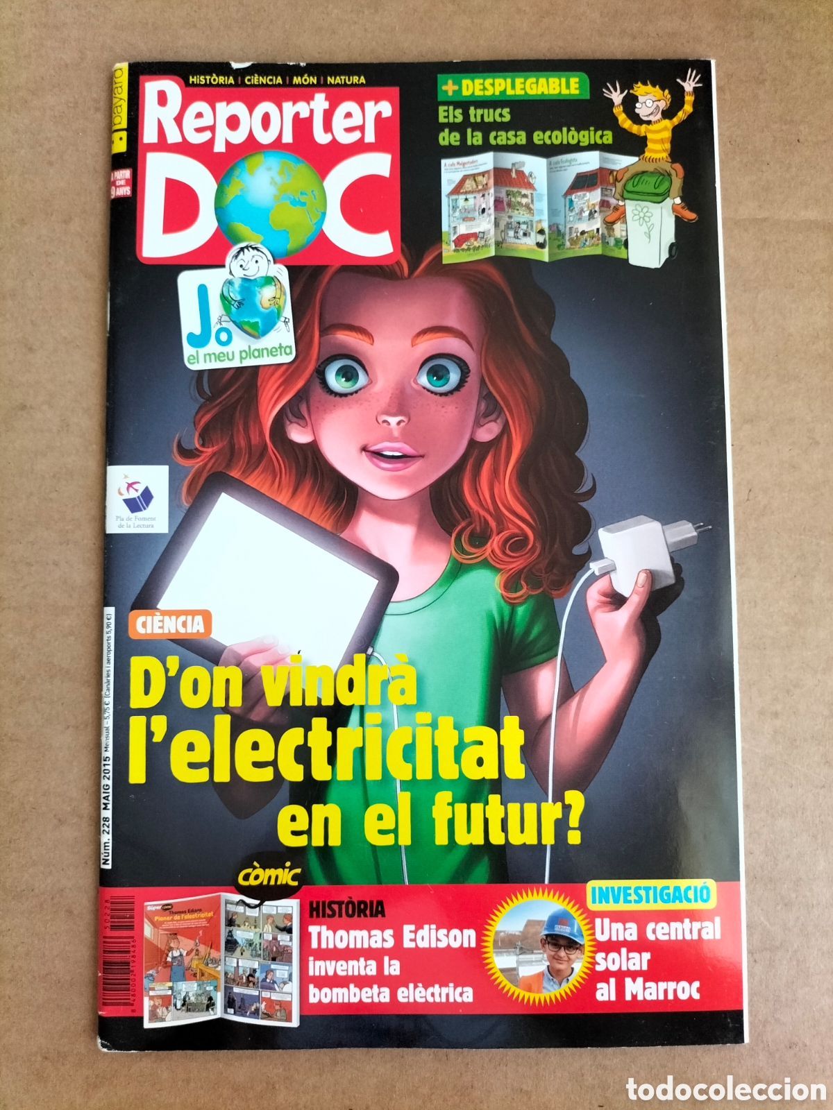 Coleccionismo de revistas y peri&oacute;dicos: Reporter doc. La revista que et descobreix el m&oacute;n. N&uacute;m 228. Maig 2015. Bayard revistes