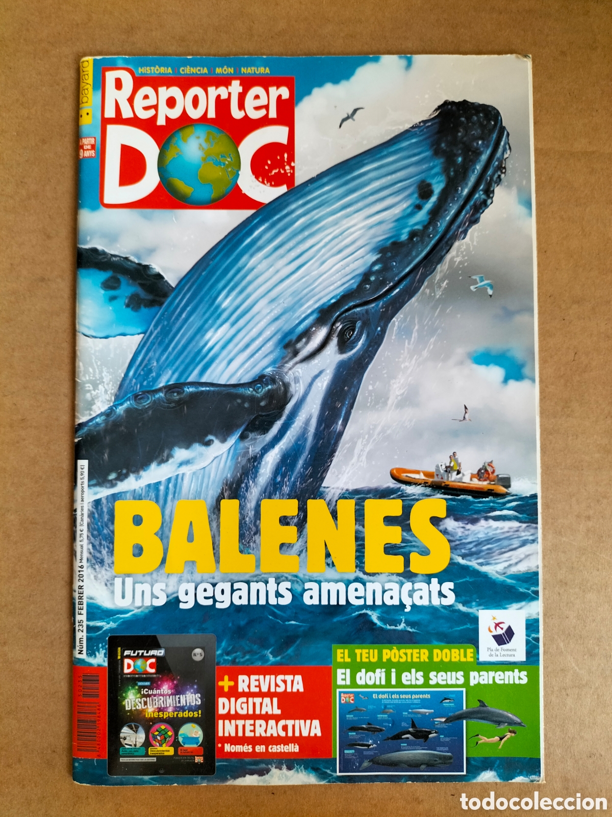 Collection Magazines and Newspapers: Reporter doc. La revista que et descobreix el m&oacute;n. N&uacute;m 235. Febrer 2016. Bayard revistes
