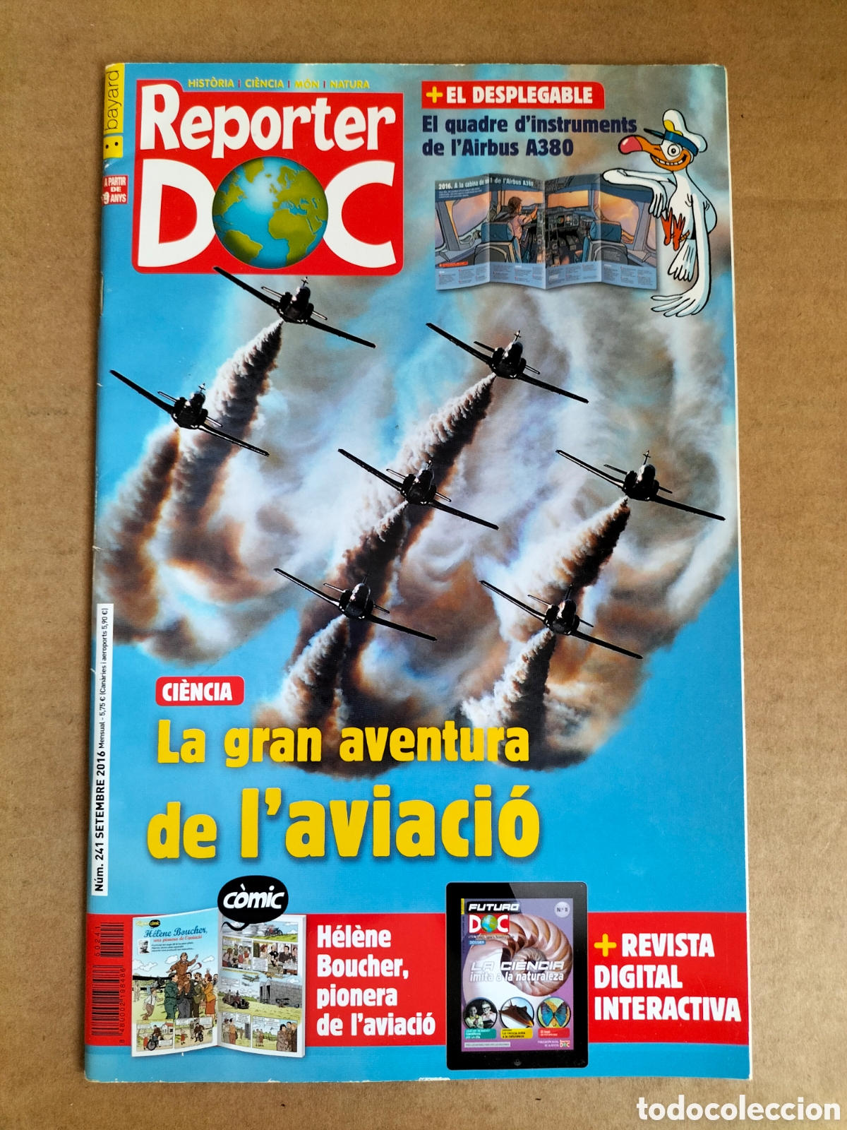 Collection Magazines and Newspapers: Reporter doc. La revista que et descobreix el m&oacute;n. N&uacute;m 241. Setembre 2016. Bayard revistes