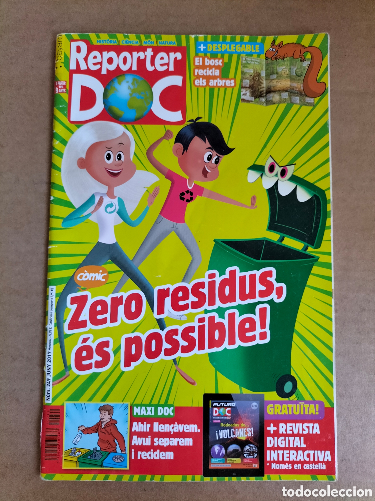Collection Magazines and Newspapers: Reporter doc. La revista que et descobreix el m&oacute;n. N&uacute;m 249. Juny 2017. Bayard revistes