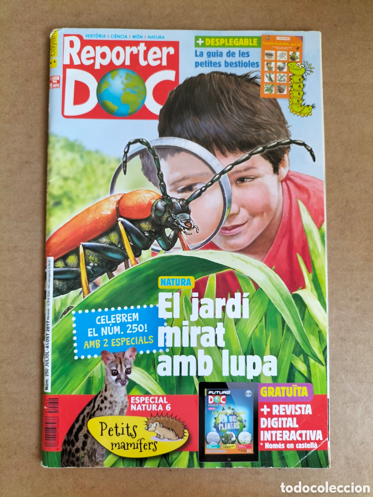 Coleccionismo de revistas y peri&oacute;dicos: Reporter doc. La revista que et descobreix el m&oacute;n. N&uacute;m 250. Juliol - agost 2017. Bayard revistes