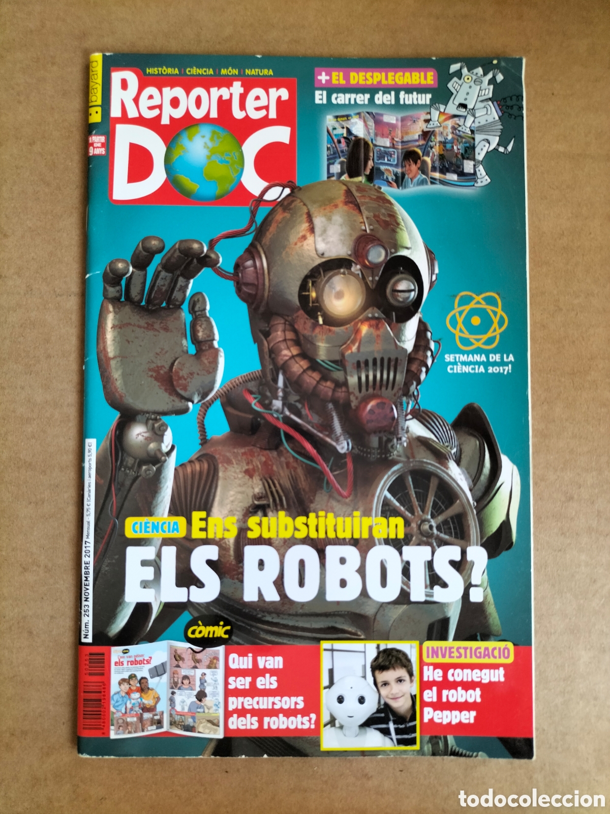 Collection Magazines and Newspapers: Reporter doc. La revista que et descobreix el m&oacute;n. N&uacute;m 253. Novembre 2017. Bayard revistes