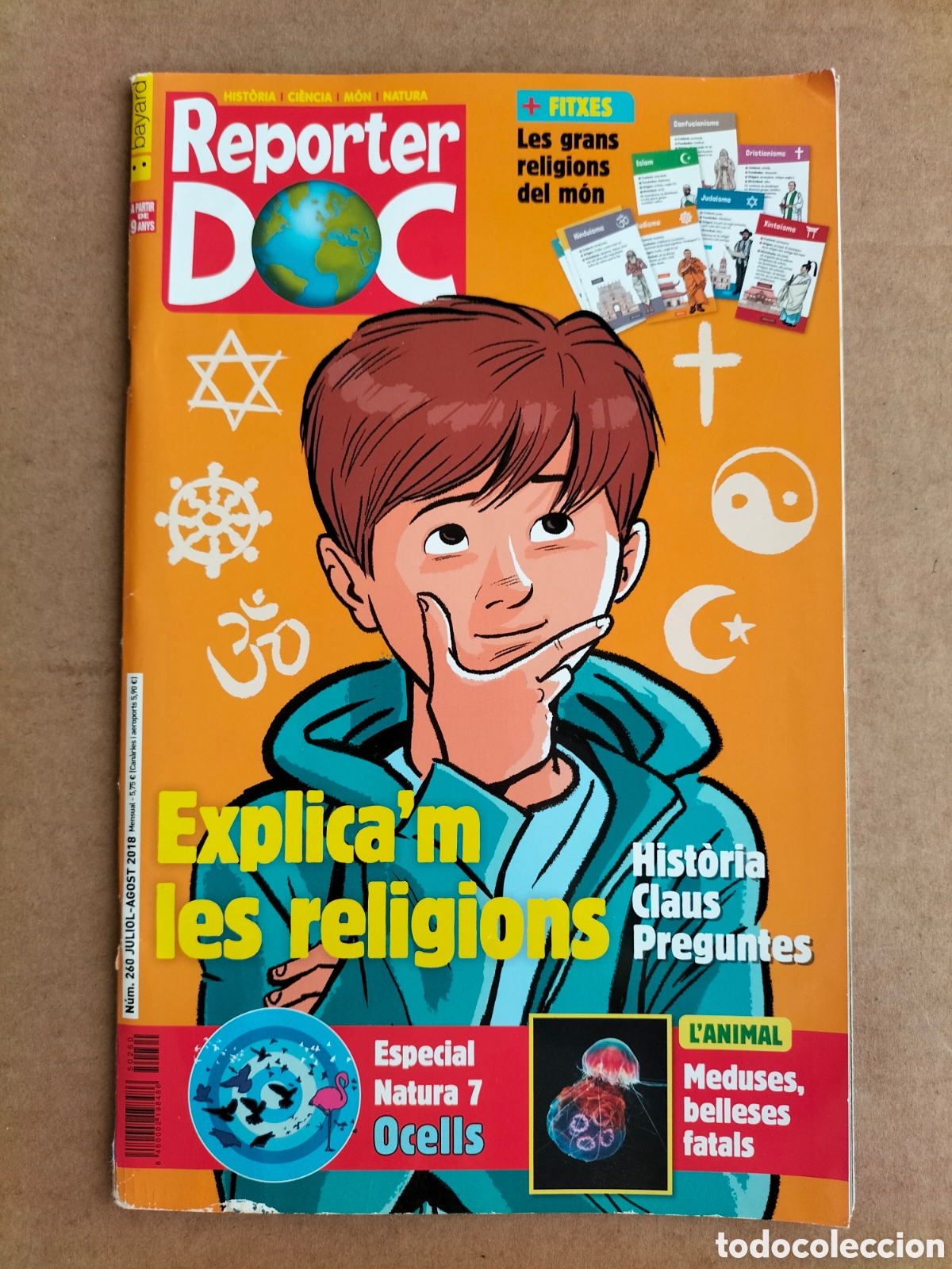 Coleccionismo de revistas y peri&oacute;dicos: Reporter doc. La revista que et descobreix el m&oacute;n. N&uacute;m 260. Agost 2018. Bayarn revistes
