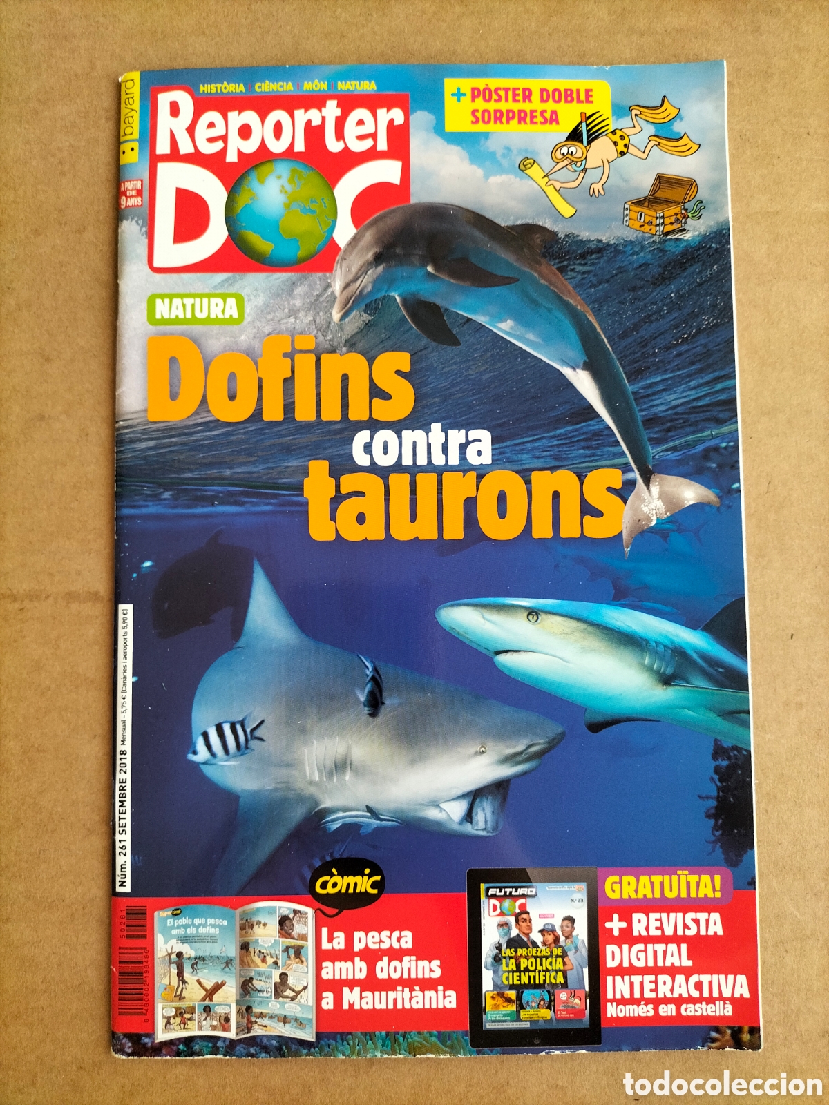 Coleccionismo de revistas y peri&oacute;dicos: Reporter doc. La revista que et descobreix el m&oacute;n. N&uacute;m 261. Setembre 2018. Bayarn revistes