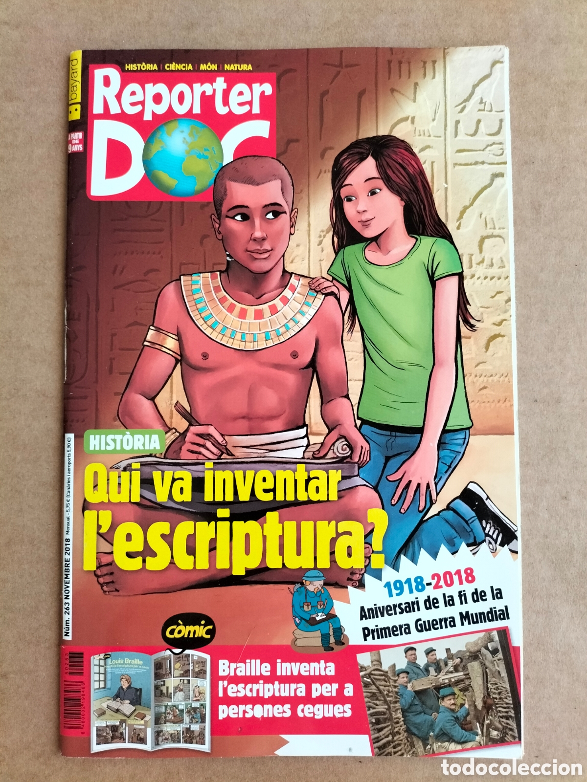 Coleccionismo de revistas y peri&oacute;dicos: Reporter doc. La revista que et descobreix el m&oacute;n. N&uacute;m 263. Novembre 2018. Bayarn revistes