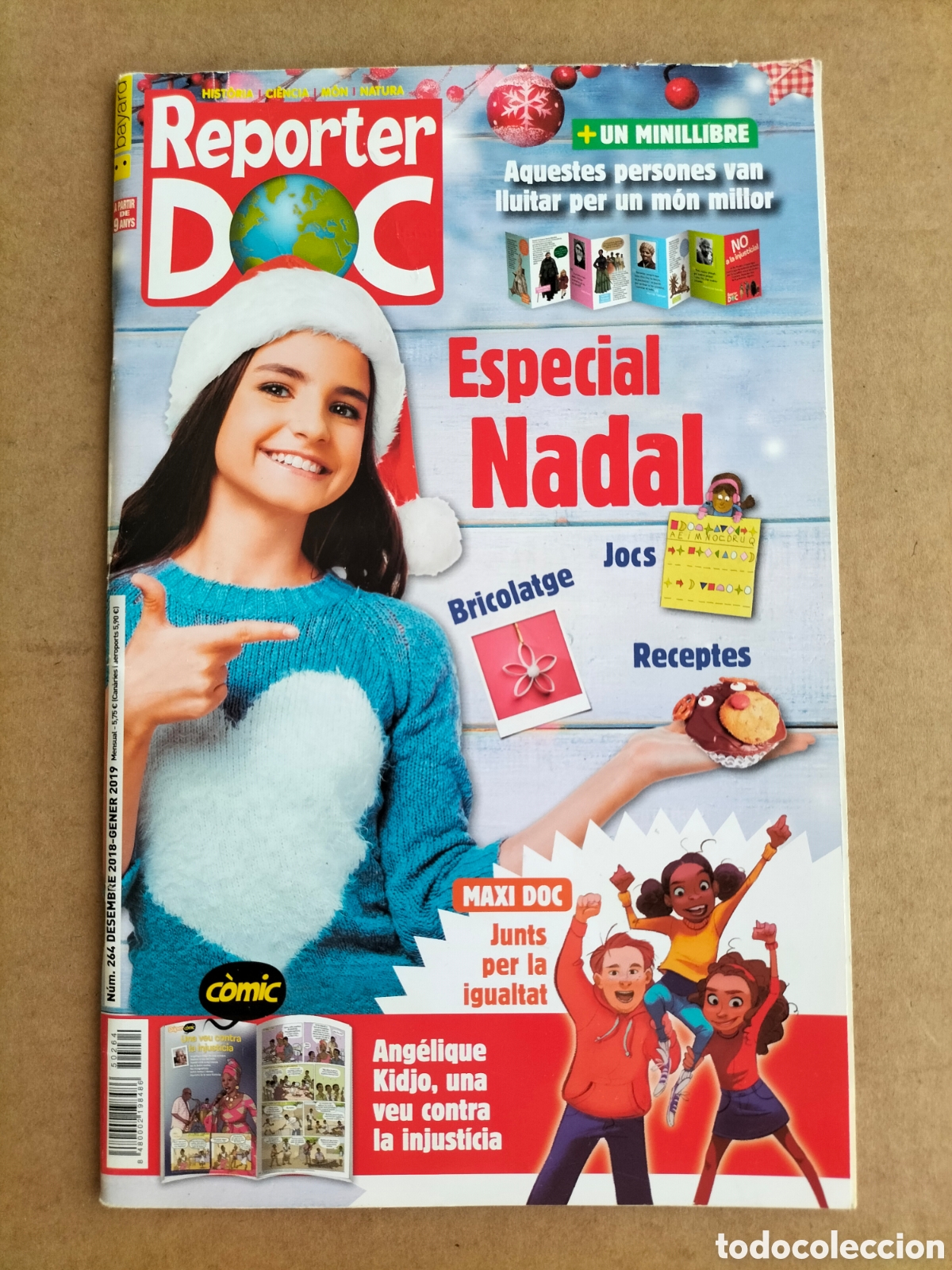 Coleccionismo de revistas y peri&oacute;dicos: Reporter doc. La revista que et descobreix el m&oacute;n. N&uacute;m 264. Desembre 2018 - Gener 2019. Bayarn revis