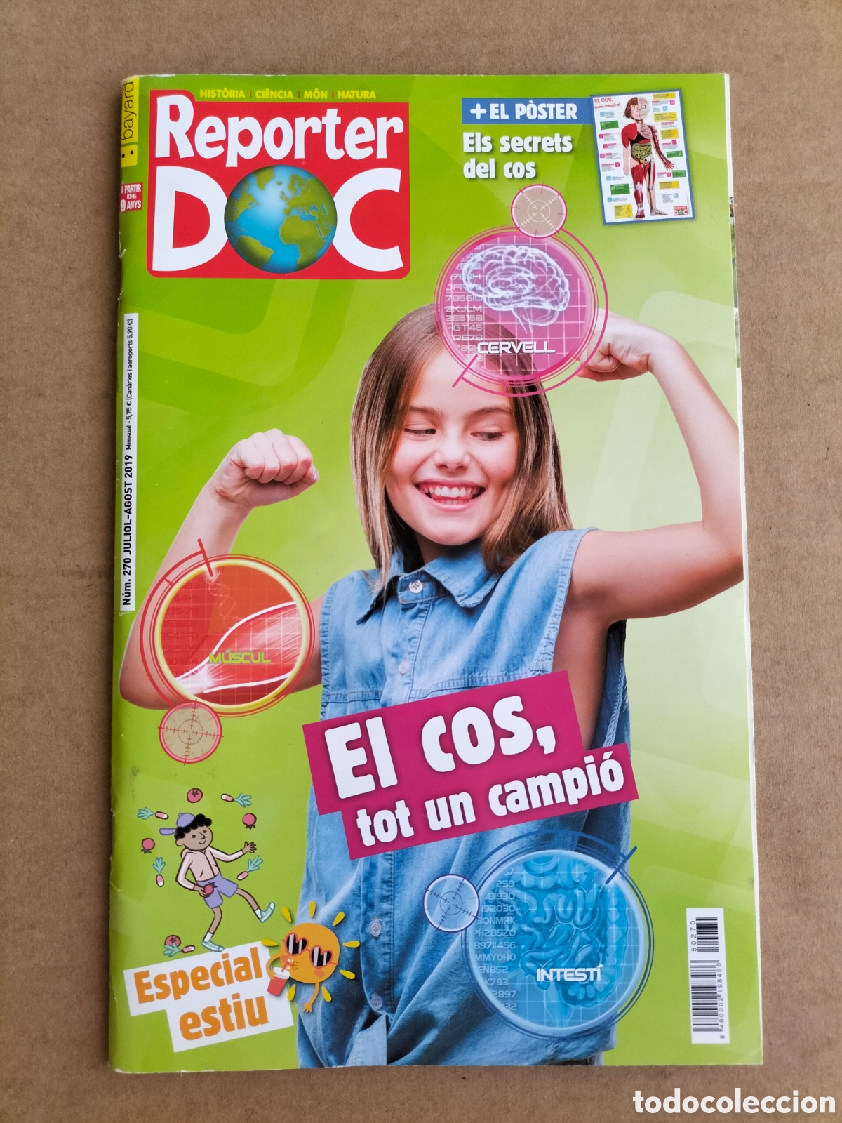Coleccionismo de revistas y peri&oacute;dicos: Reporter doc. La revista que et descobreix el m&oacute;n. N&uacute;m 270. Juliol - Agost 2019. Bayarn revistes
