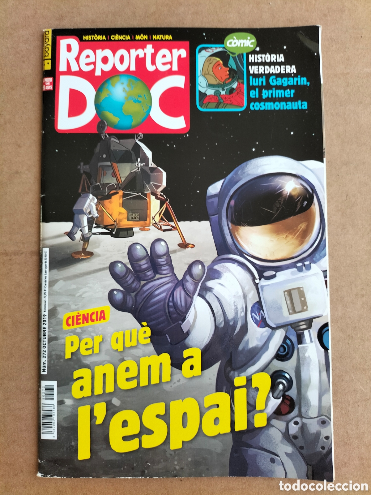 Coleccionismo de revistas y peri&oacute;dicos: Reporter doc. La revista que et descobreix el m&oacute;n. N&uacute;m 272. Octubre 2019. Bayarn revistes