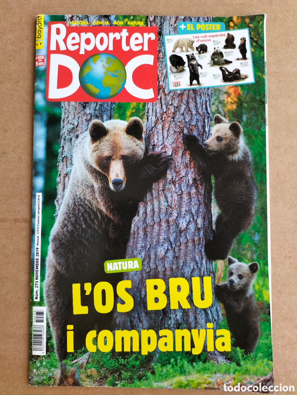 Coleccionismo de revistas y peri&oacute;dicos: Revista Reporter doc. N&uacute;m 273. Novembre 2019. Revistes bayarn