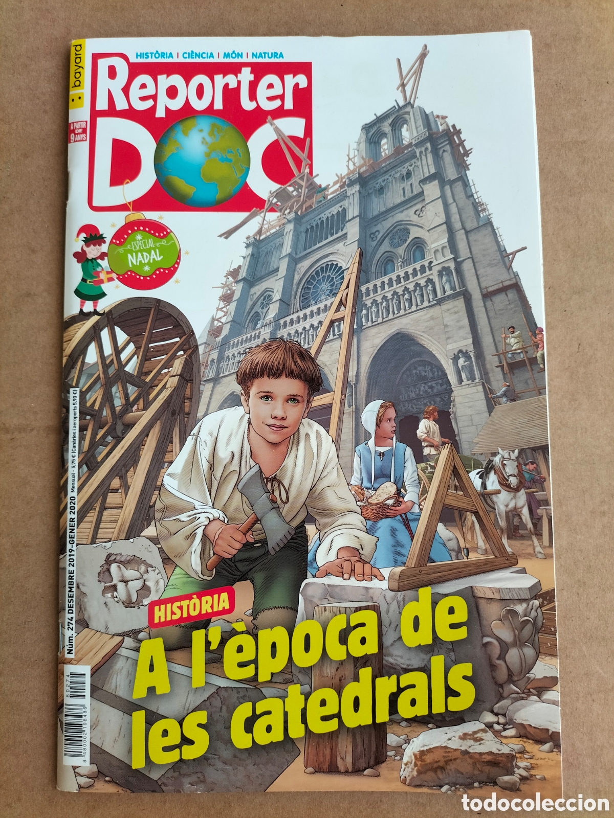 Coleccionismo de revistas y peri&oacute;dicos: Reporter doc. La revista que et descobreix el m&oacute;n. N&uacute;m 274. Desembre 2019 - Gener 2020. Bayarn revis