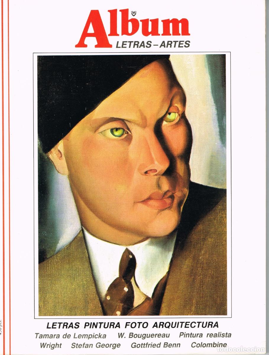 Coleccionismo de Revistas y Peri&oacute;dicos: REVISTA ALBUM LETRAS-ARTES N&ordm; 6 (TAMARA DE LEMPICKA, W. BOUGUEREAU, WRIGHT, S. GEORGE, G. BENN, ETC)