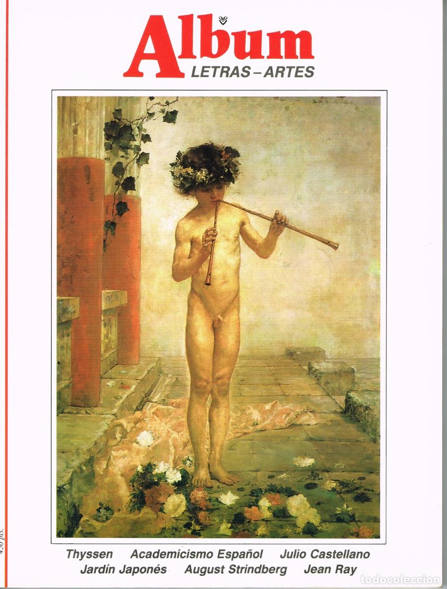 Coleccionismo de Revistas y Peri&oacute;dicos: REVISTA ALBUM LETRAS-ARTES N&ordm; 13 (THYSSEN, ACADEMICISMO ESPA&Ntilde;OL, J. CASTELLANO, JARDIN JAPONES, ETC)