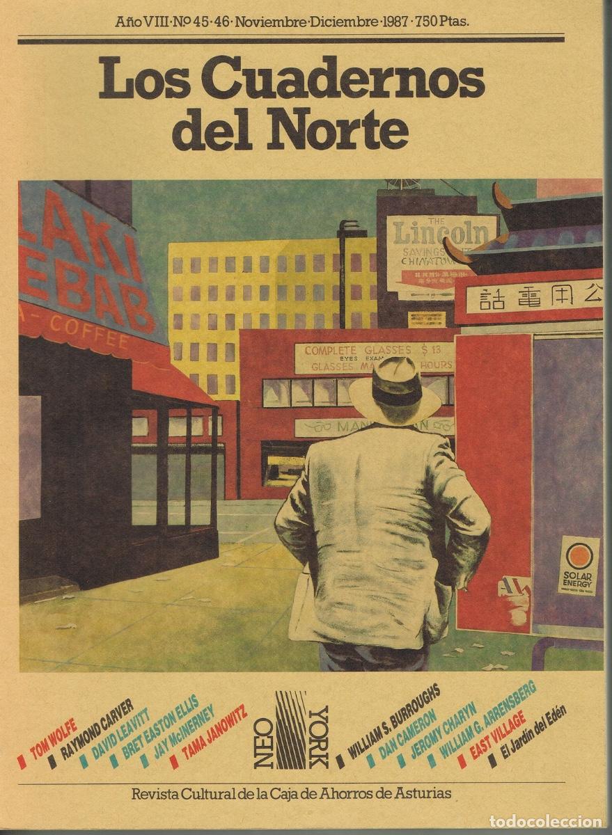 Coleccionismo de Revistas y Peri&oacute;dicos: LOS CUADERNOS DEL NORTE N&ordm; 45-46. ESPECIAL NEO YORK: WOLFE, CARVER, LEAVITT, EASTON ELLIS, ETC