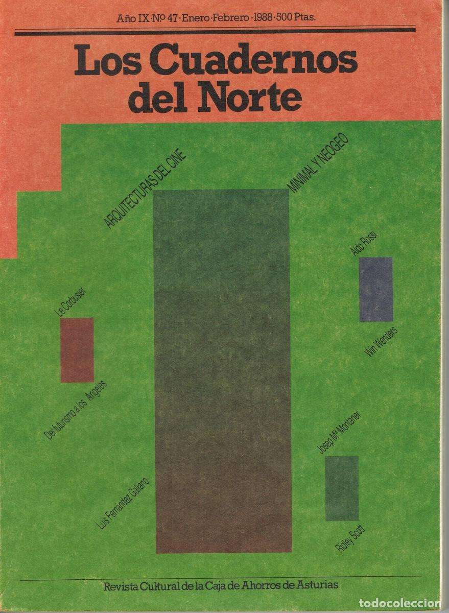 Coleccionismo de Revistas y Peri&oacute;dicos: LOS CUADERNOS DEL NORTE N&ordm; 47. ESPECIAL ARQUITECTURAS DEL CINE