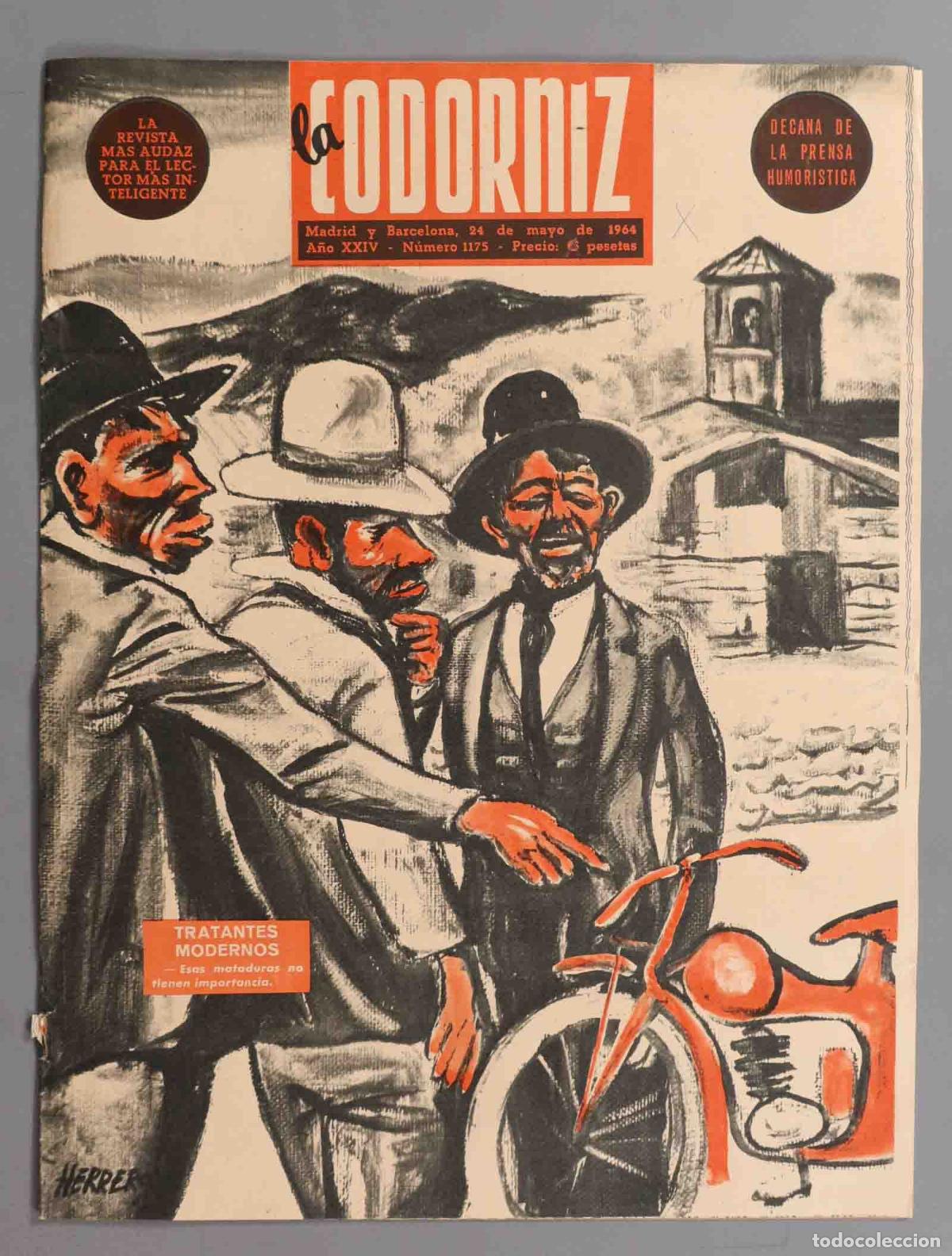 Coleccionismo de Revistas y Peri&oacute;dicos: LA CODORNIZ. 1964. 1175