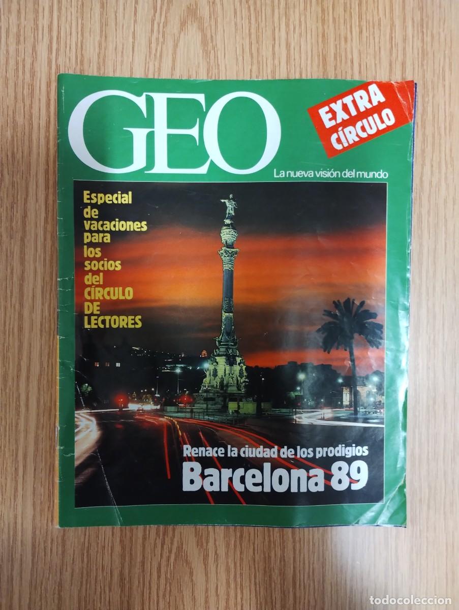 Coleccionismo de revistas y peri&oacute;dicos: Revista GEO Barcelona 89 (Extra C&iacute;rculo de Lectores)