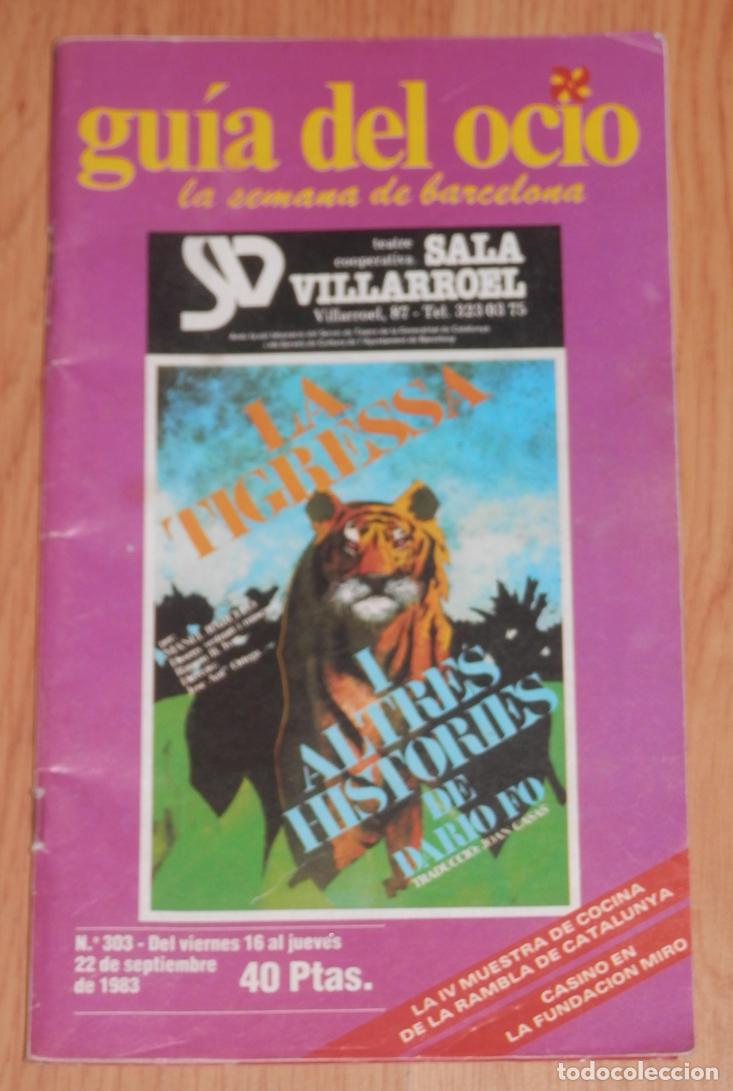 Coleccionismo de Revistas y Peri&oacute;dicos: REVISTA GUIA DEL OCIO LA SEMANA DE BARCELONA