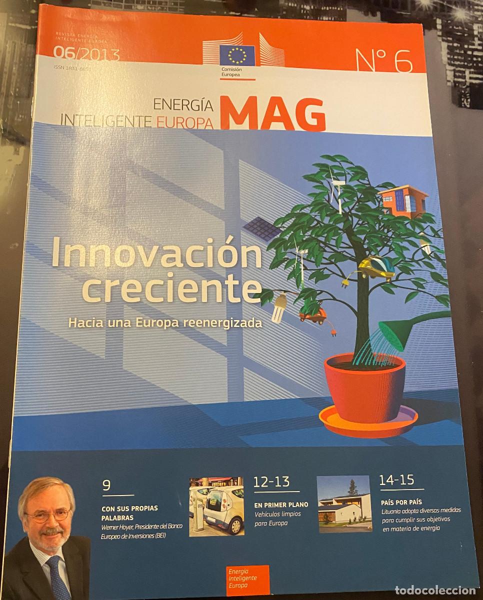 Coleccionismo de Revistas y Peri&oacute;dicos: 'MAG', n&ordm; 6. Junio 2013. Revista sobre energ&iacute;a de la Uni&oacute;n Europea. Nueva.
